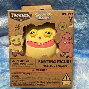 Fuggler SpongeBob SquarePants Farting Figure - Yellow and Pink